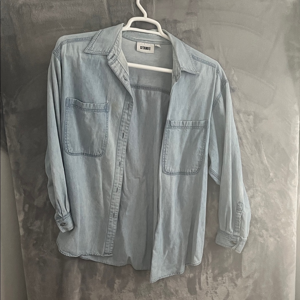 Gitano Light Blue Button-Up Shirt